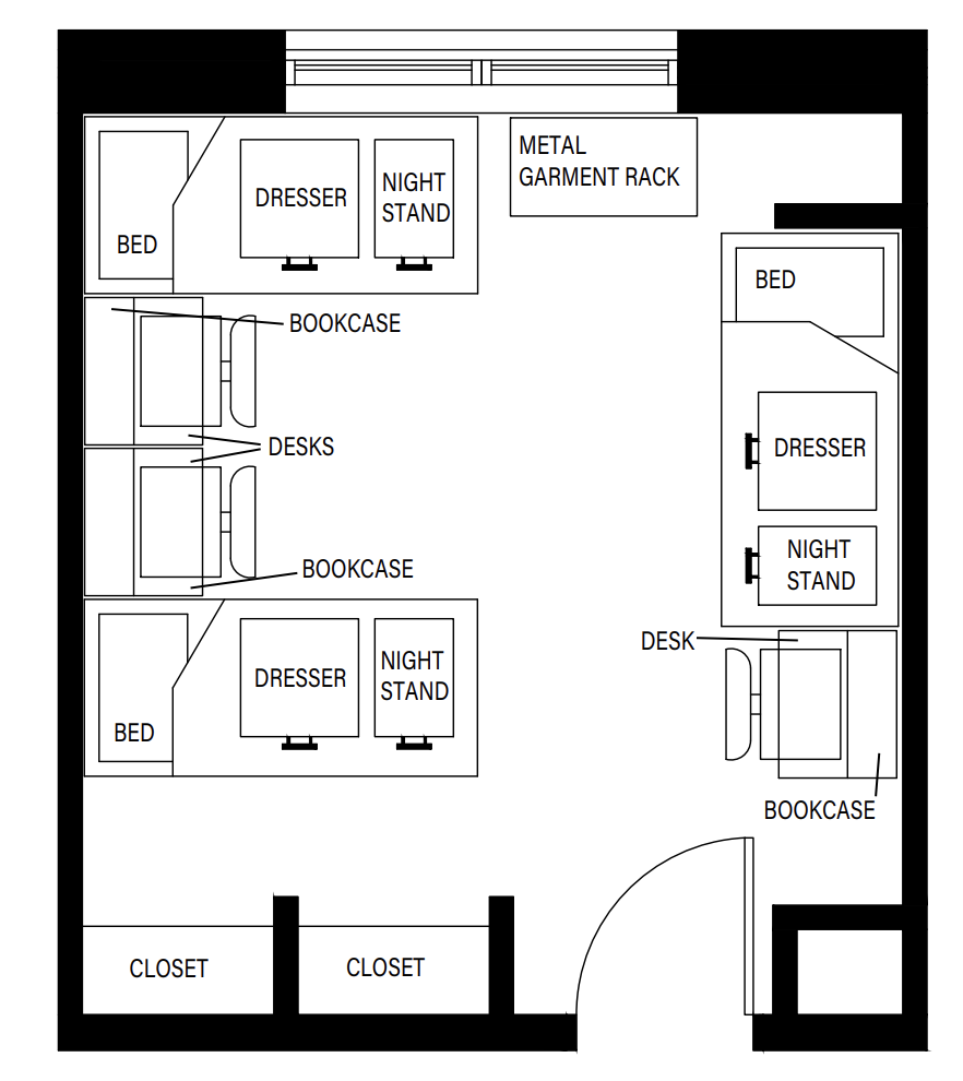 Dogwood Hall floor plan